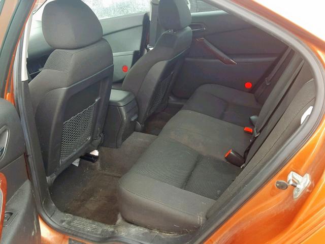 1G2ZH558364189955 - 2006 PONTIAC G6 GT ORANGE photo 6