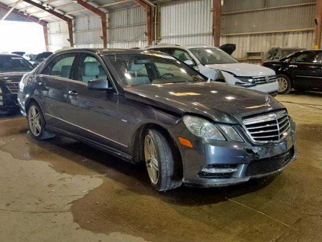 WDDHF5KB1CA623239 - 2012 MERCEDES-BENZ E 350 BLACK photo 1