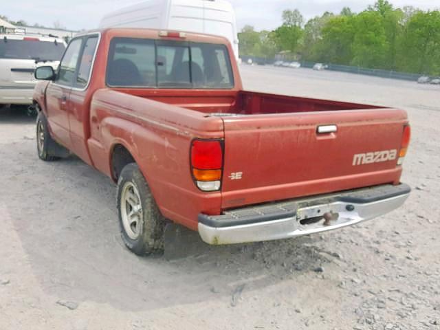 4F4YR16C3WTM31124 - 1998 MAZDA B2500 CAB RED photo 3