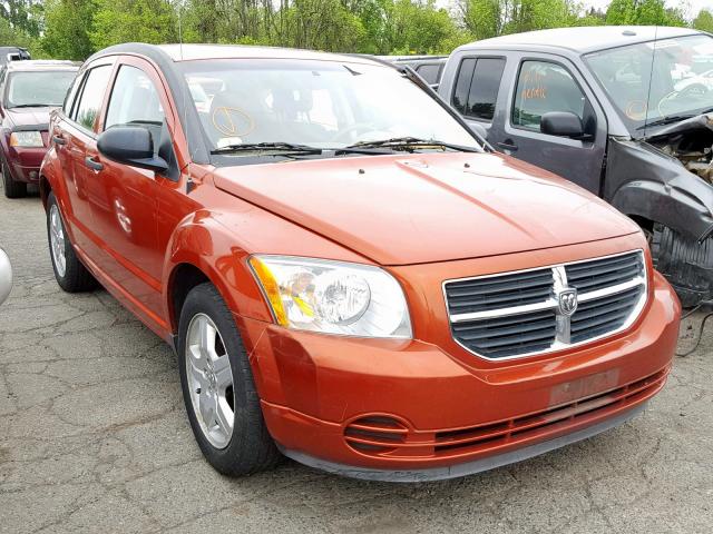 1B3HB48B78D683301 - 2008 DODGE CALIBER SX ORANGE photo 1