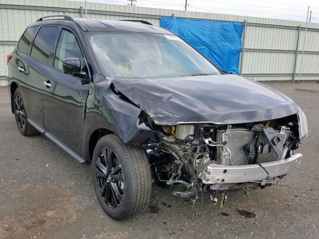 5N1DR2MM8JC644034 - 2018 NISSAN PATHFINDER BLACK photo 1