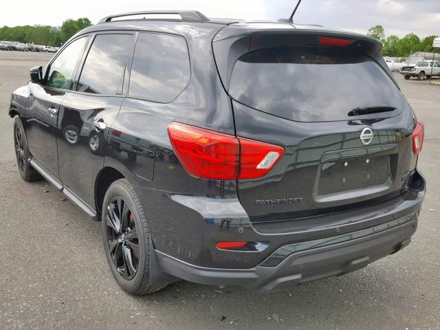 5N1DR2MM8JC644034 - 2018 NISSAN PATHFINDER BLACK photo 3