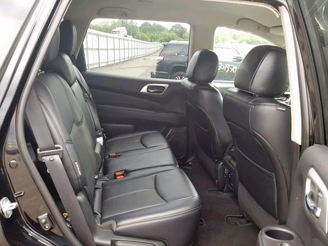 5N1DR2MM8JC644034 - 2018 NISSAN PATHFINDER BLACK photo 6