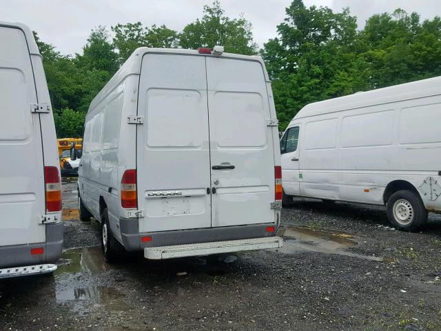 WD0PD744255803886 - 2005 DODGE SPRINTER WHITE photo 3