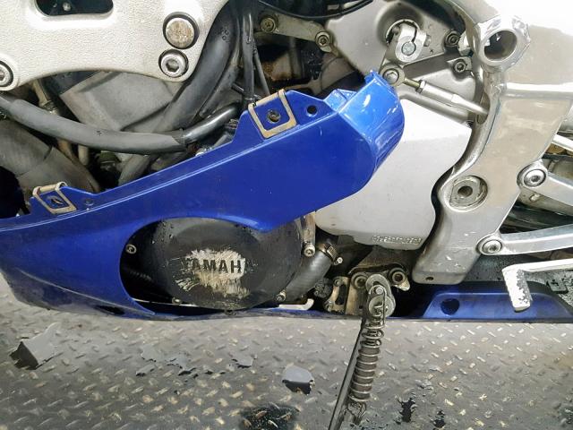 JYARN02E1XA003457 - 1999 YAMAHA YZFR1 BLUE photo 6