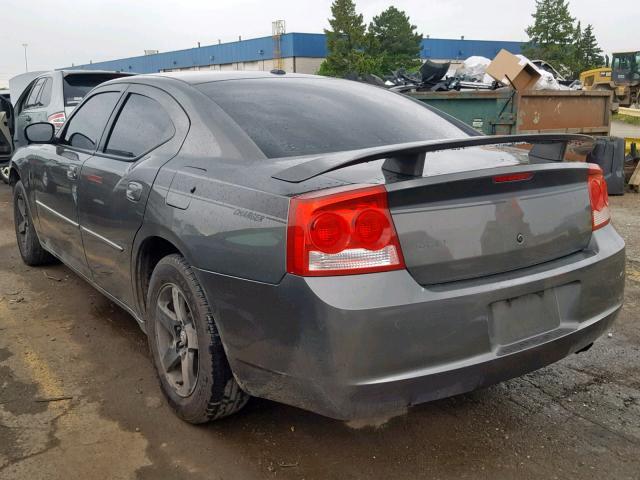 2B3CA3CV1AH227408 - 2010 DODGE CHARGER SX GRAY photo 3