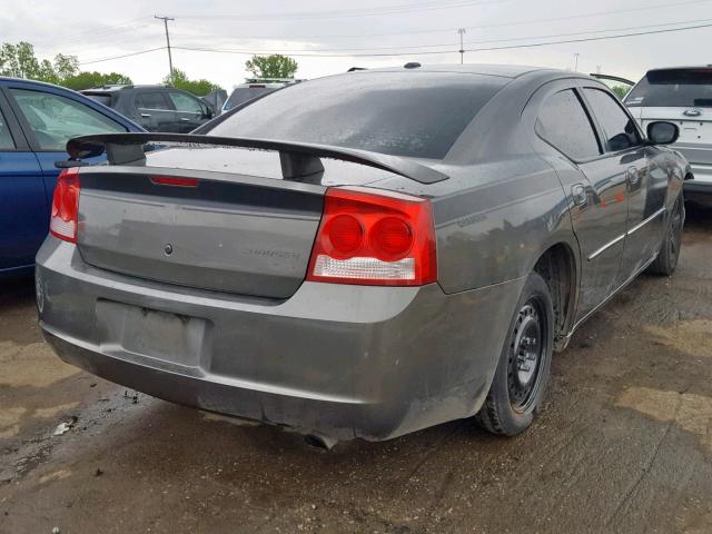 2B3CA3CV1AH227408 - 2010 DODGE CHARGER SX GRAY photo 4