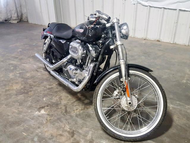 1HD1CT3188K406981 - 2008 HARLEY-DAVIDSON XL1200 C BLACK photo 1