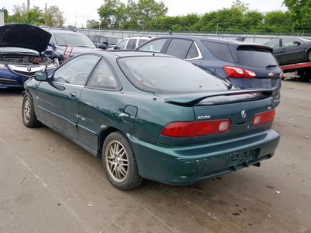 JH4DC4459YS004357 - 2000 ACURA INTEGRA LS GREEN photo 3