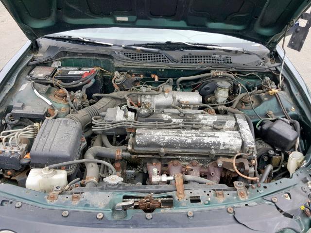 JH4DC4459YS004357 - 2000 ACURA INTEGRA LS GREEN photo 7