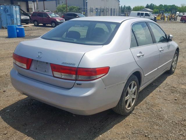 1HGCM66583A085628 - 2003 HONDA ACCORD SILVER photo 4