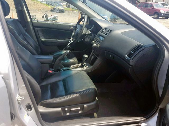 1HGCM66583A085628 - 2003 HONDA ACCORD SILVER photo 5