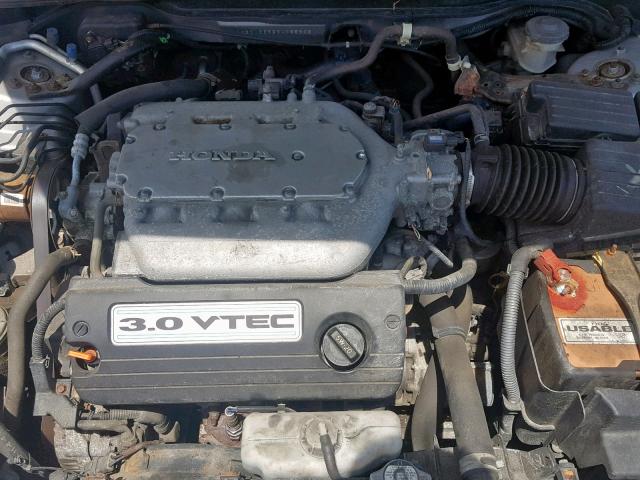 1HGCM66583A085628 - 2003 HONDA ACCORD SILVER photo 7