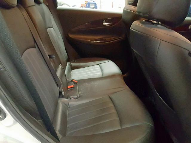JN1AJ0HR8AM756435 - 2010 INFINITI EX35 BASE SILVER photo 6