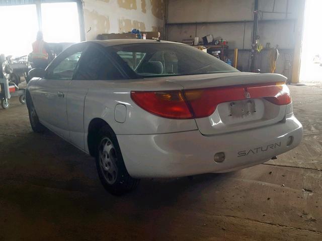 1G8ZY14712Z225341 - 2002 SATURN SC2 WHITE photo 3