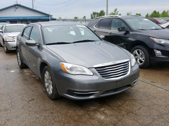 1C3CCBBBXCN129468 - 2012 CHRYSLER 200 TOURIN GRAY photo 1