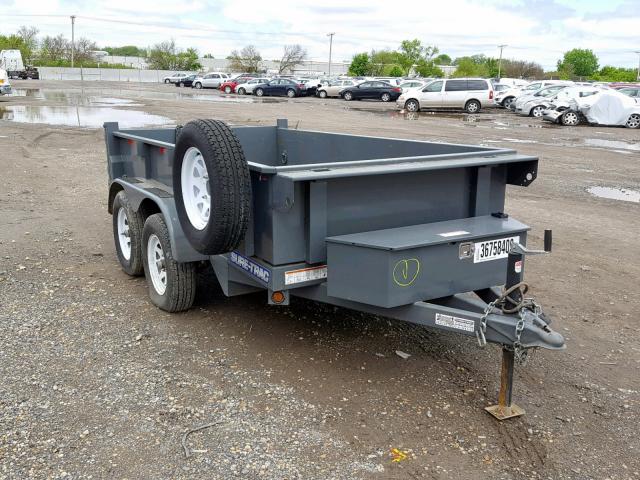 5JW1D1022F2105288 - 2015 SURE TRAILER CHARCOAL photo 1