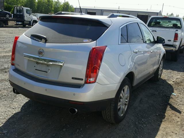 3GYFNDEY2BS509322 - 2011 CADILLAC SRX LUXURY SILVER photo 4