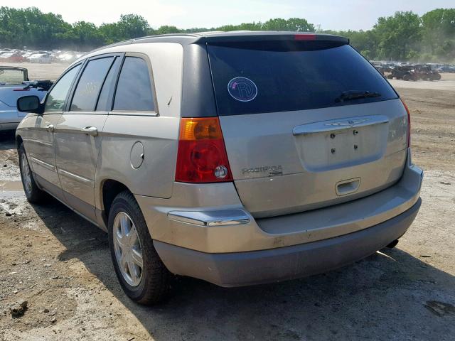 2A8GM68406R882386 - 2006 CHRYSLER PACIFICA T BEIGE photo 3