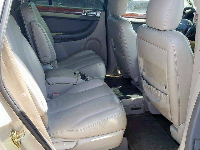 2A8GM68406R882386 - 2006 CHRYSLER PACIFICA T BEIGE photo 6