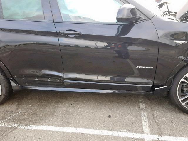 5UXXW3C55G0R22200 - 2016 BMW X4 XDRIVE2 BLACK photo 9