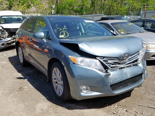 4T3BA3BB9BU019232 - 2011 TOYOTA VENZA GREEN photo 1