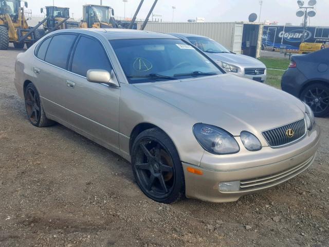 JT8BD69S510131249 - 2001 LEXUS GS 300 GOLD photo 1