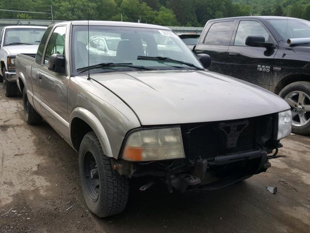 1GTCS19W318129793 - 2001 GMC SONOMA TAN photo 1