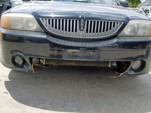 1LNHM87A72Y703048 - 2002 LINCOLN LS BLACK photo 9