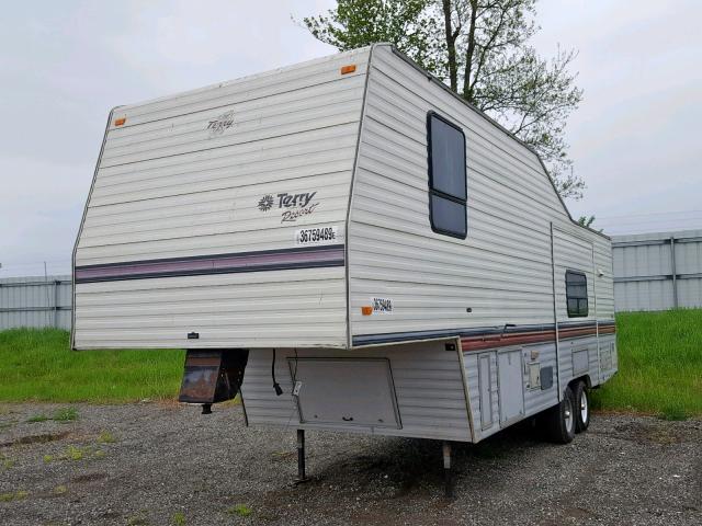 1EA5T2823N2933162 - 1993 TERR CAMPER WHITE photo 2