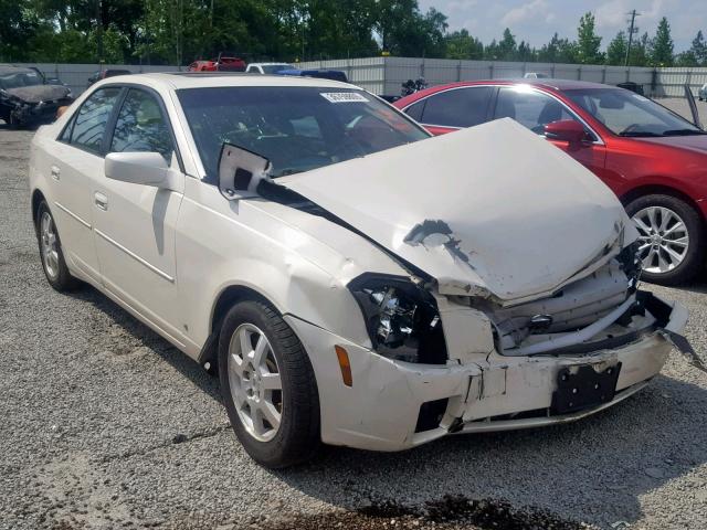 1G6DP577270191687 - 2007 CADILLAC CTS HI FEA WHITE photo 1