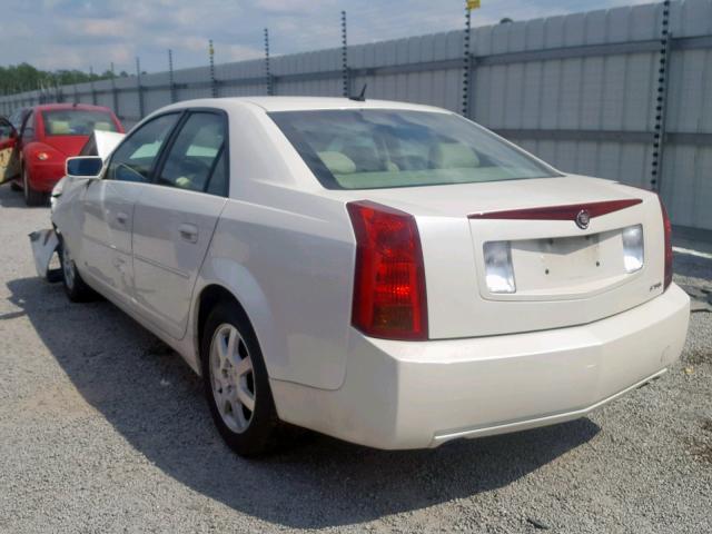 1G6DP577270191687 - 2007 CADILLAC CTS HI FEA WHITE photo 3