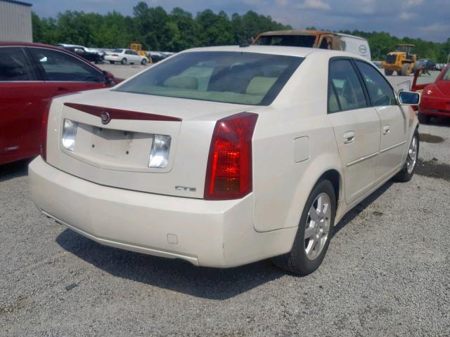 1G6DP577270191687 - 2007 CADILLAC CTS HI FEA WHITE photo 4