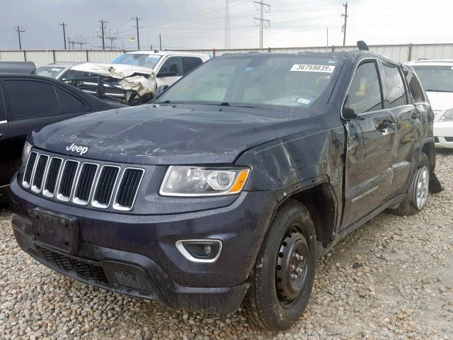 1C4RJEAG2FC688250 - 2015 JEEP GRAND CHER BLACK photo 2