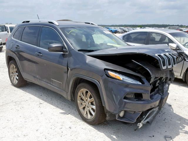 1C4PJLDB4EW292541 - 2014 JEEP CHEROKEE L CHARCOAL photo 1