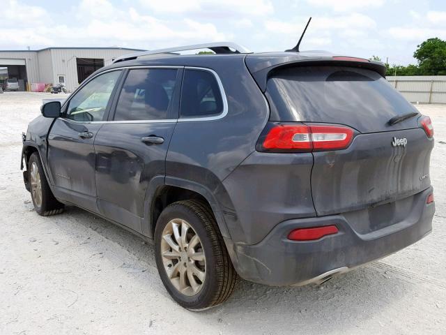 1C4PJLDB4EW292541 - 2014 JEEP CHEROKEE L CHARCOAL photo 3