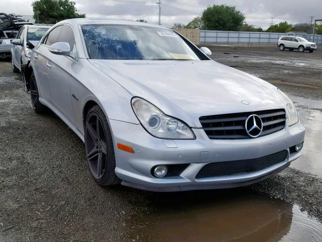 WDDDJ77X48A122852 - 2008 MERCEDES-BENZ CLS 63 AMG SILVER photo 1