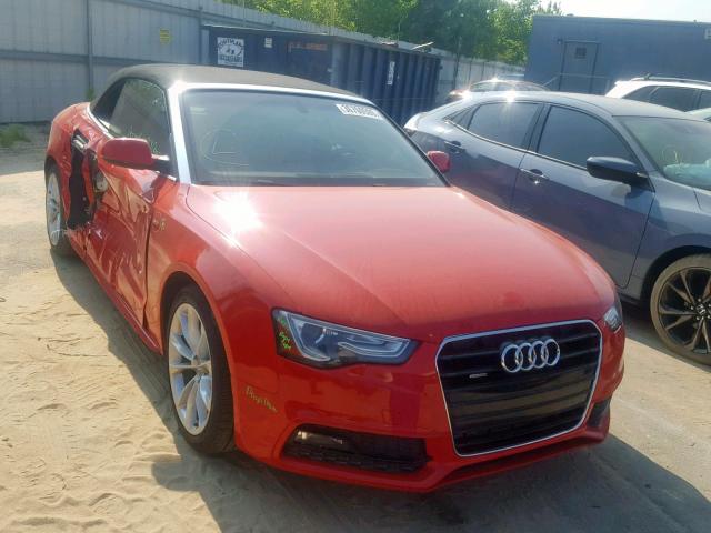 WAUWFAFH6EN002659 - 2014 AUDI A5 PRESTIG RED photo 1