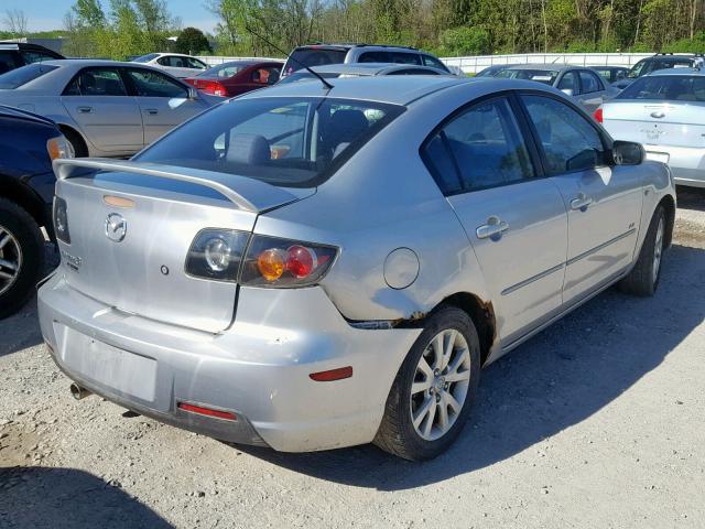 JM1BK324071604897 - 2007 MAZDA 3 S SILVER photo 4