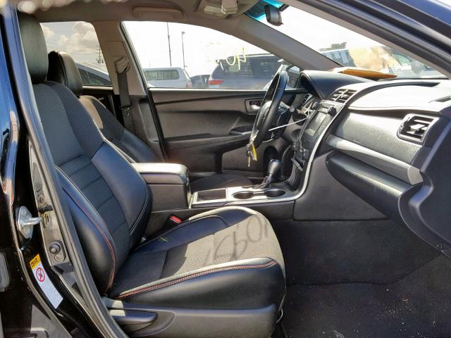 4T1BF1FK2GU136151 - 2016 TOYOTA CAMRY LE BLACK photo 5