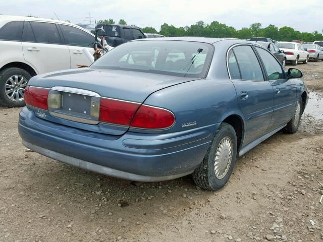 1G4HR54K51U221746 - 2001 BUICK LESABRE LI BLUE photo 4