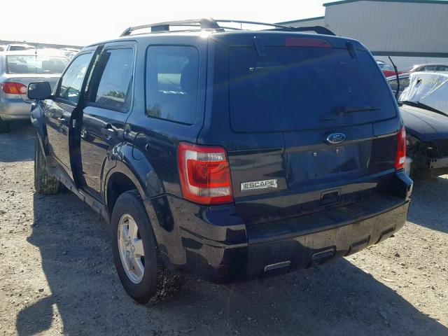 1FMCU0D74CKB00843 - 2012 FORD ESCAPE XLT BLACK photo 3