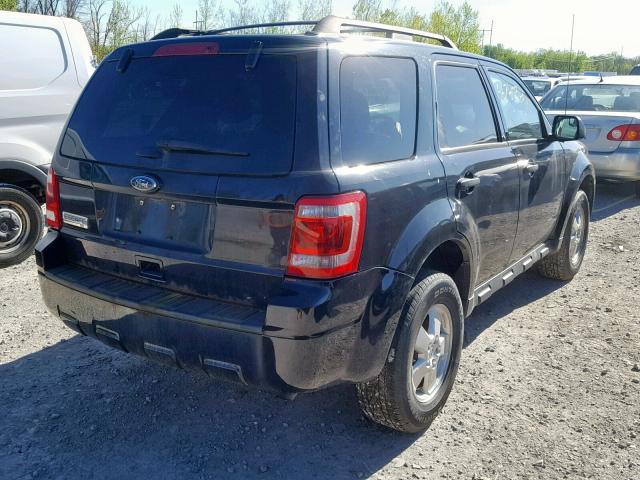 1FMCU0D74CKB00843 - 2012 FORD ESCAPE XLT BLACK photo 4