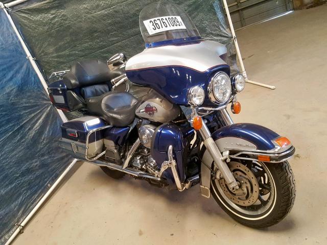 1HD1FCW196Y690523 - 2006 HARLEY-DAVIDSON FLHTCUI BLUE photo 1