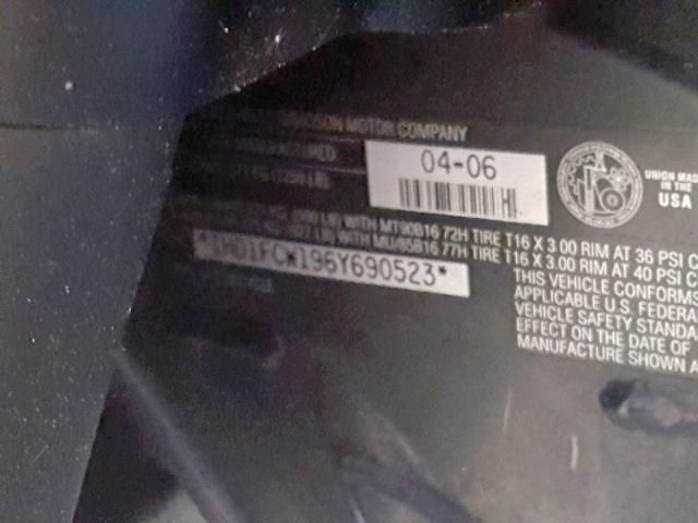 1HD1FCW196Y690523 - 2006 HARLEY-DAVIDSON FLHTCUI BLUE photo 10