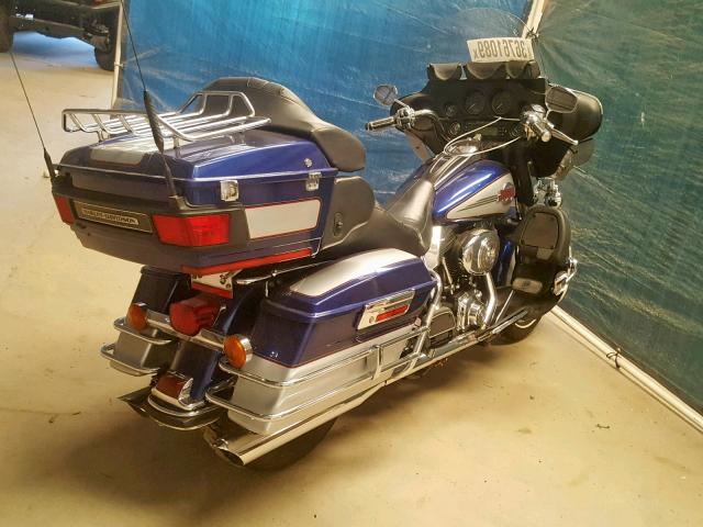 1HD1FCW196Y690523 - 2006 HARLEY-DAVIDSON FLHTCUI BLUE photo 4