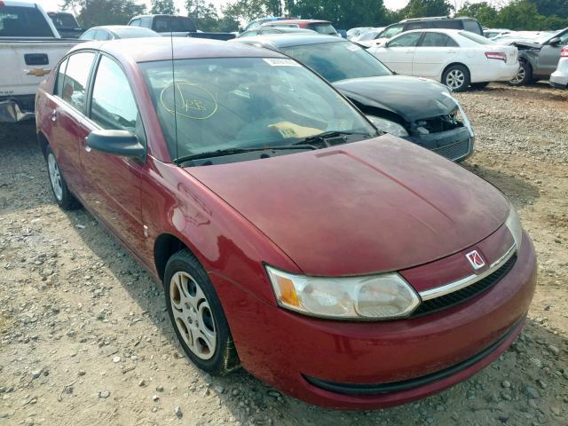 1G8AJ52F04Z152369 - 2004 SATURN ION LEVEL RED photo 1