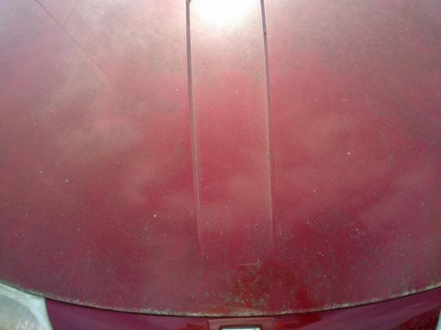 1G8AJ52F04Z152369 - 2004 SATURN ION LEVEL RED photo 7