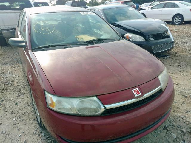 1G8AJ52F04Z152369 - 2004 SATURN ION LEVEL RED photo 9