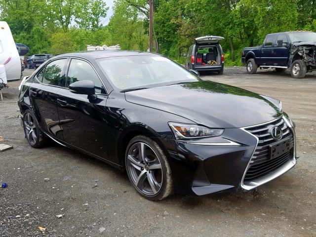 JTHC81D25J5032324 - 2018 LEXUS IS 300 BLACK photo 1